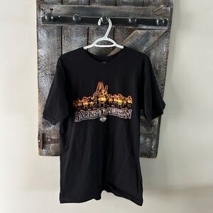 Men's 2007 Chilkoot Pass Skagway, Alaska Harley Davidson T-Shirt